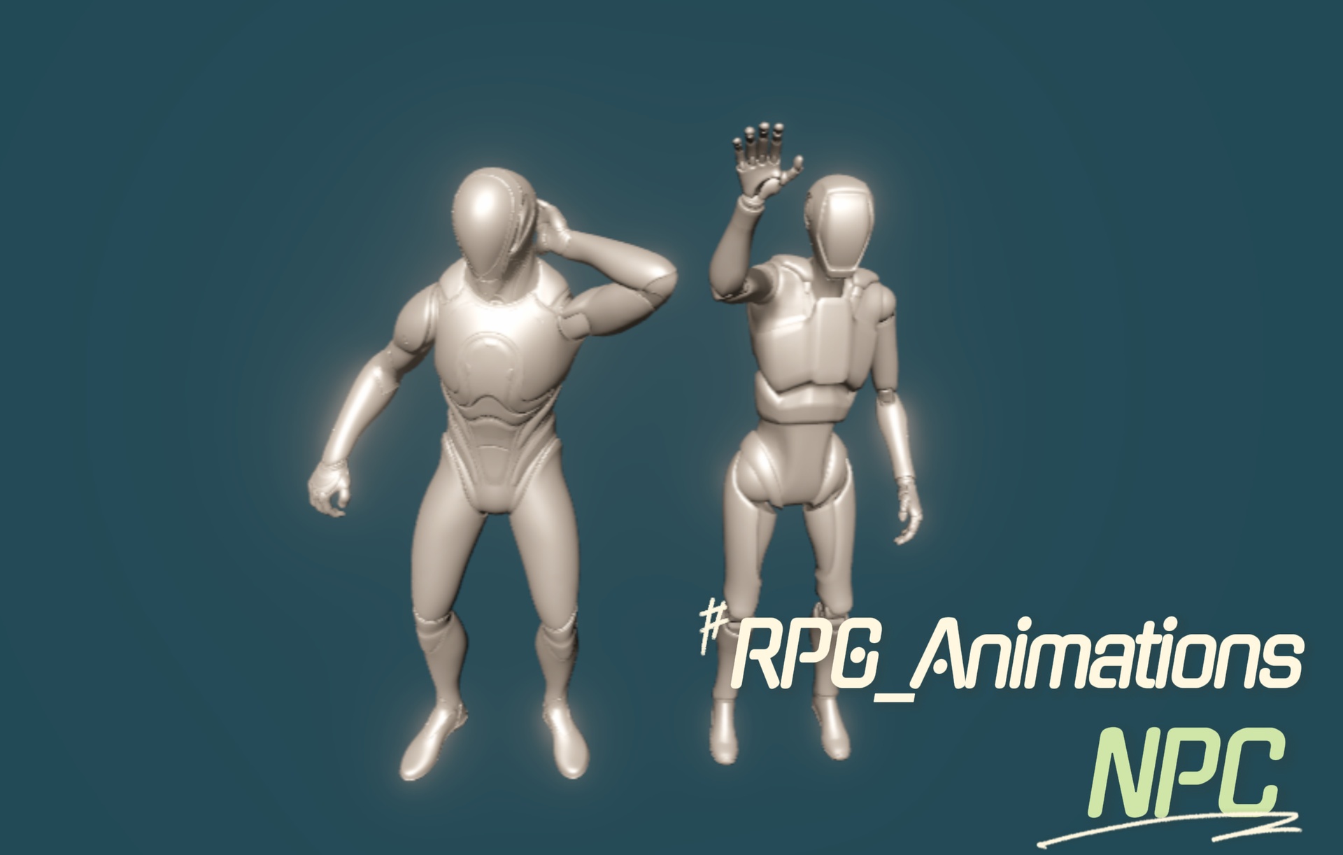 Media 1 for listing RPG_Animations - NPC Actions