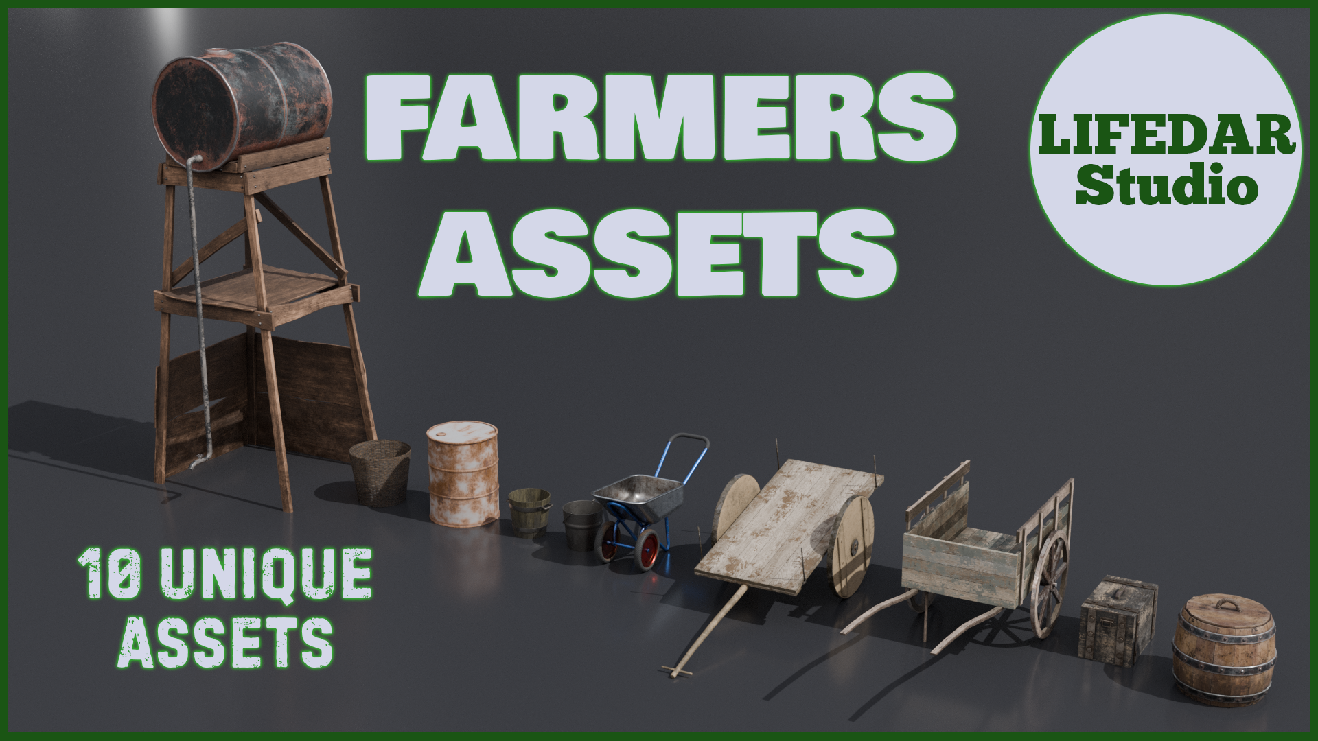 Farm Props Pack | Fab