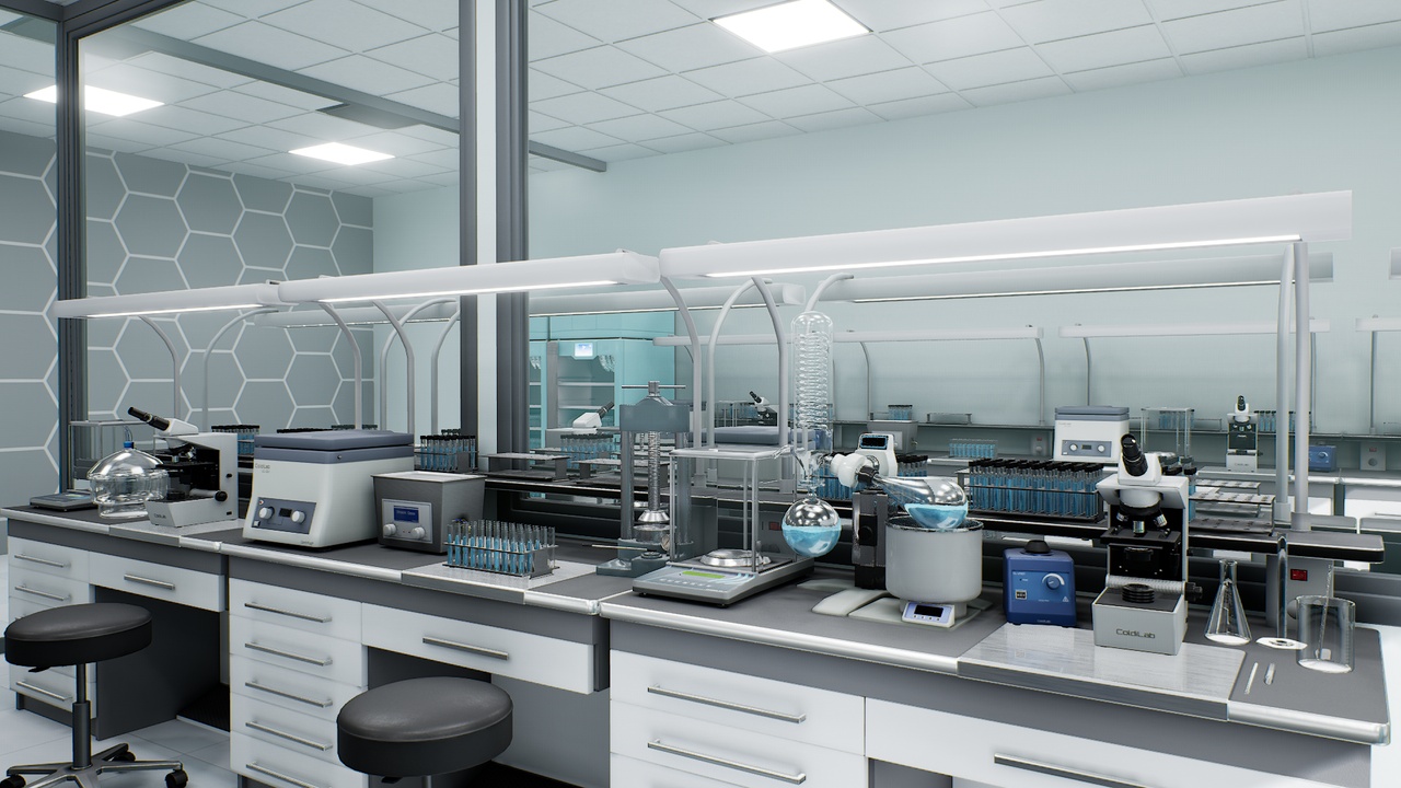 商品 Realistic Lab. Laboratory Equipment 的媒体 1