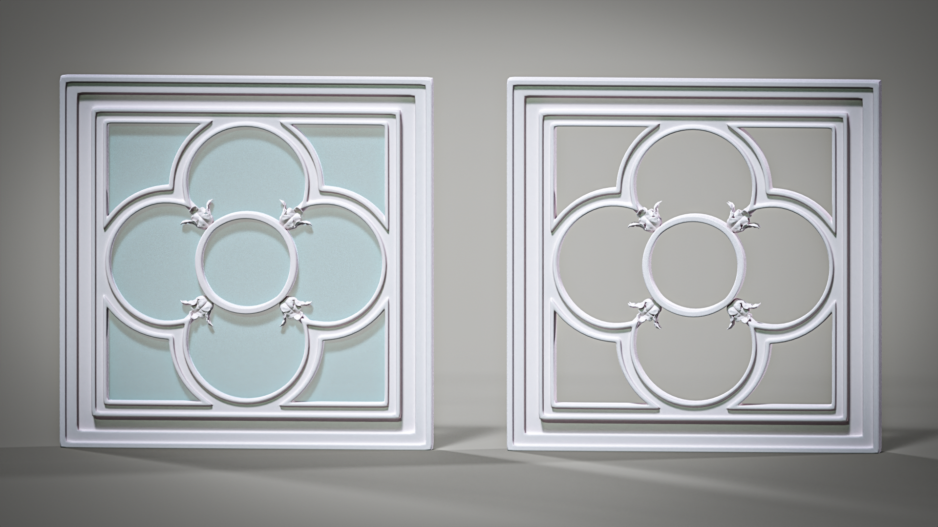 Square Gothic Window Square Gothic Window Type5 | Fab