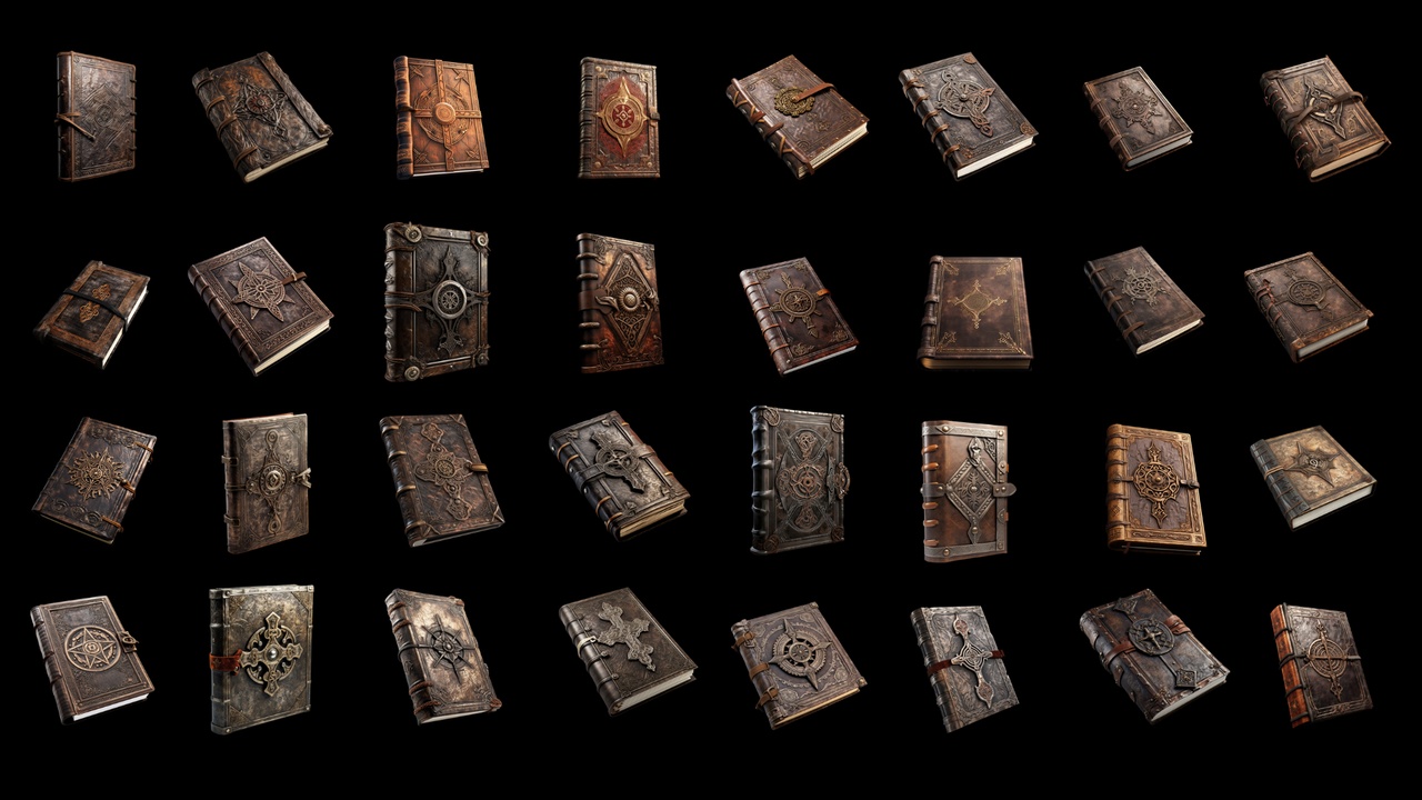 Media 1 for listing Medieval Books - Icon Pack