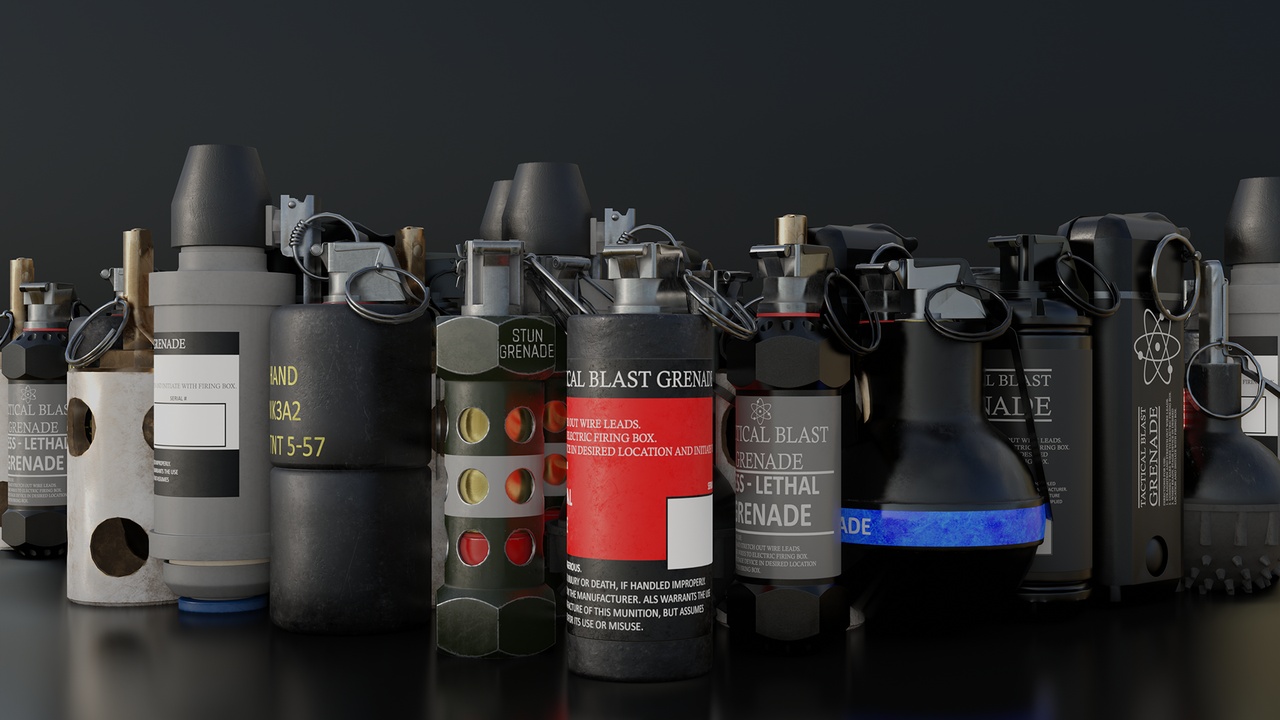 Media 1 for listing HQ Flash Grenades Collection