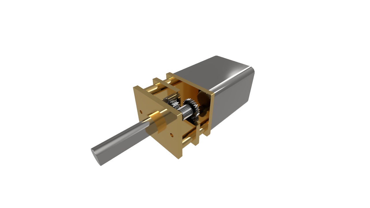 Media 1 for listing Mini Motor Redutor DC 6V N20 30:1 500RPM