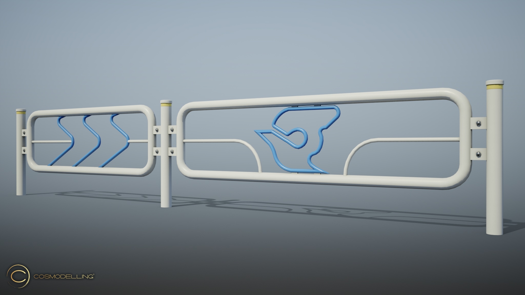 Japanese Guard Rail Set (Edogawa Ward) | Fab