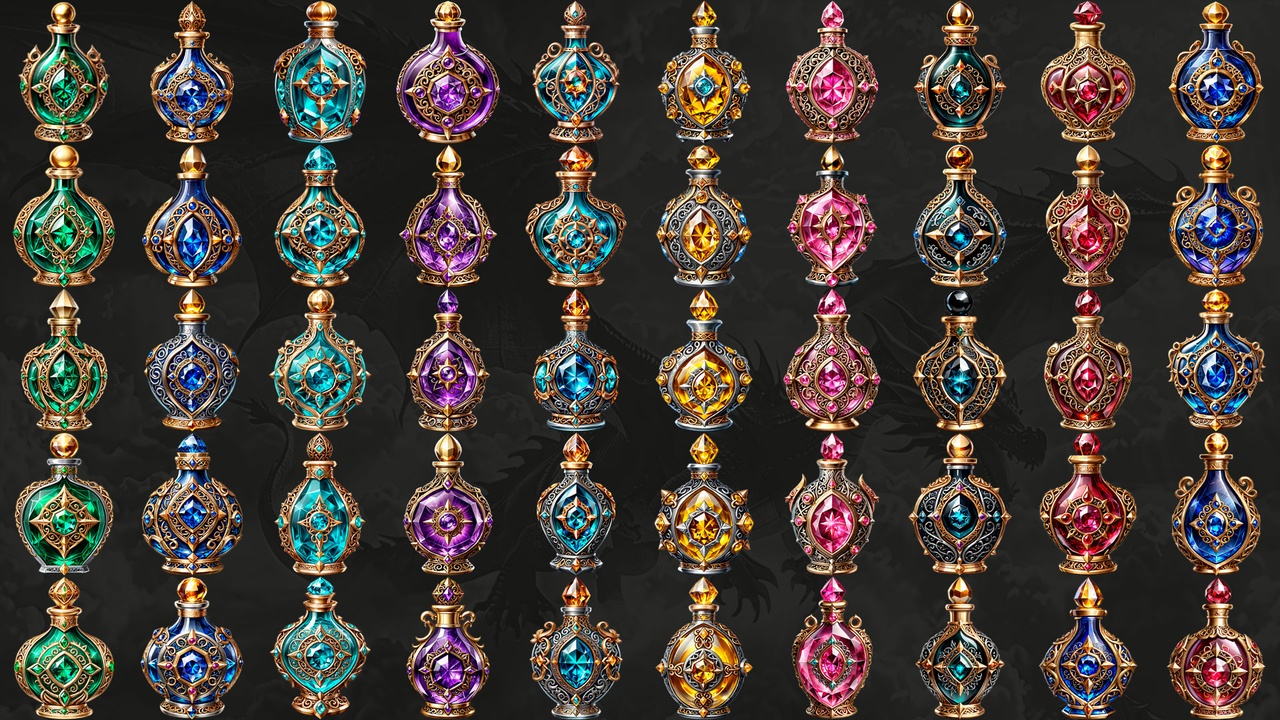 Media 1 for listing Fantasy Potion Icons