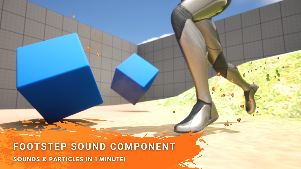 出品Footstep Sound Componentのメディア1