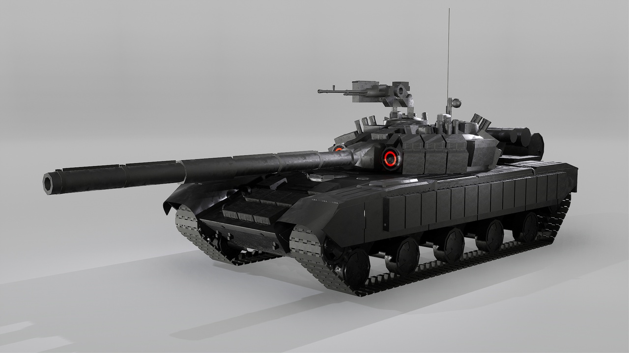 Media 1 for listing MBT-94 Battle Tank – Military Vehicle 3D Kit