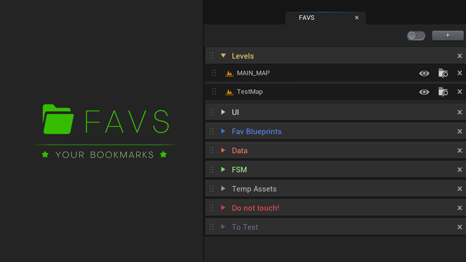⭐FAVS – Favorite Asset Bookmarks Plugin | Fab