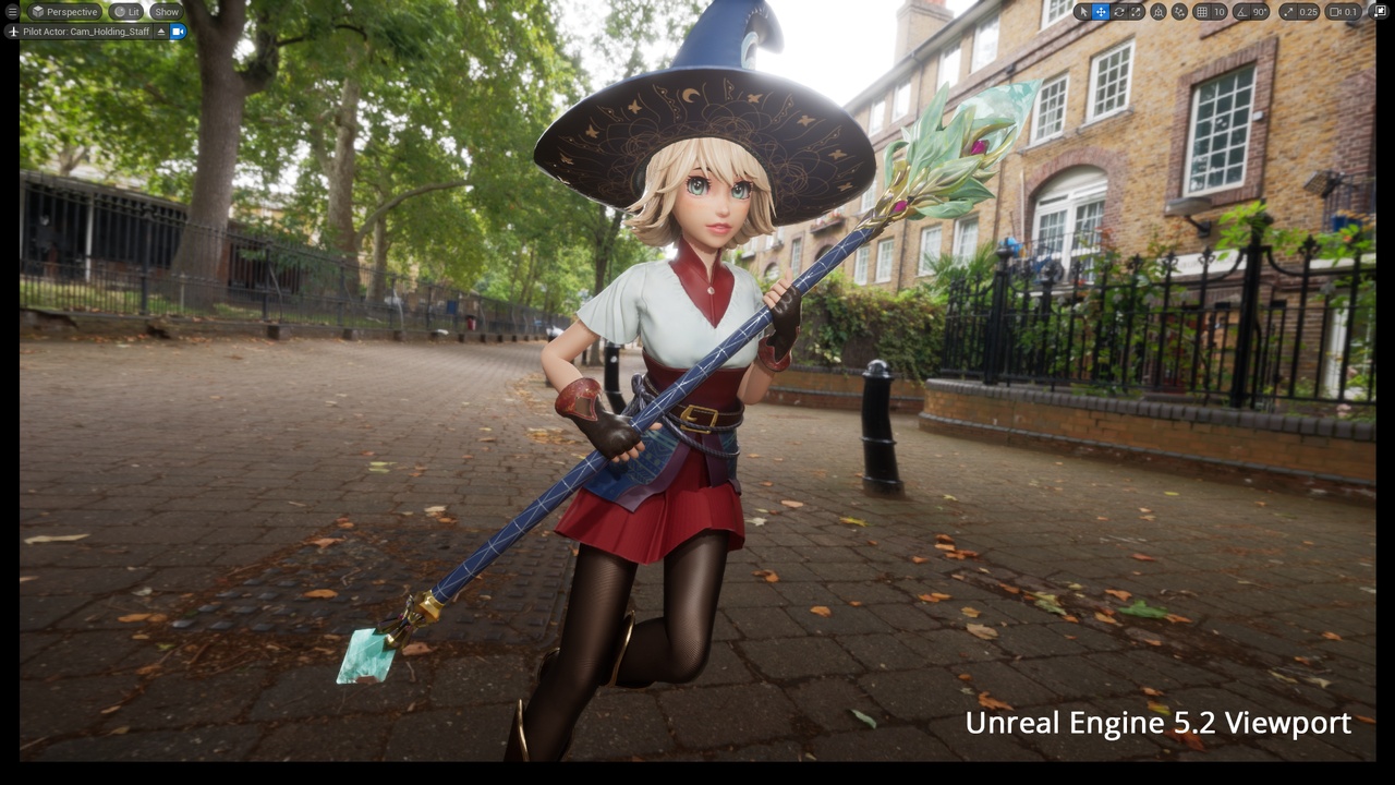 Media 1 for listing Apprentice Witch Anime Girl Meryl