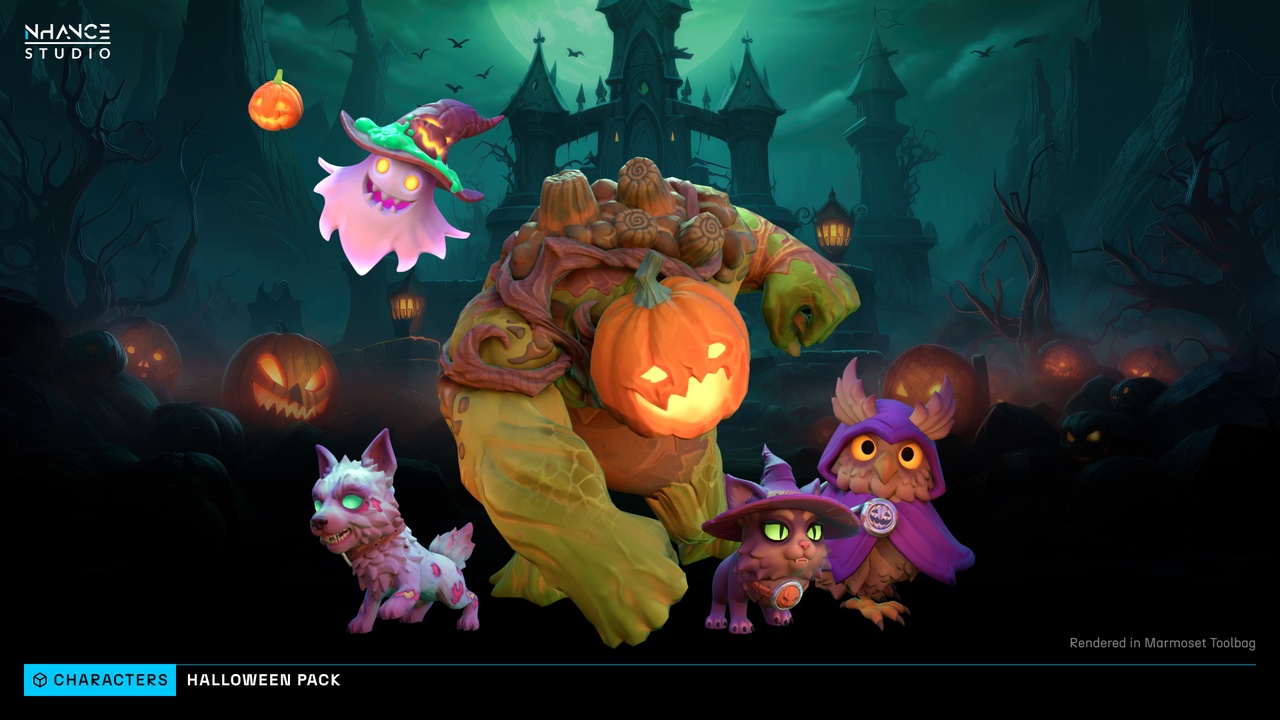 Media 1 for listing Stylized Halloween Pack #2