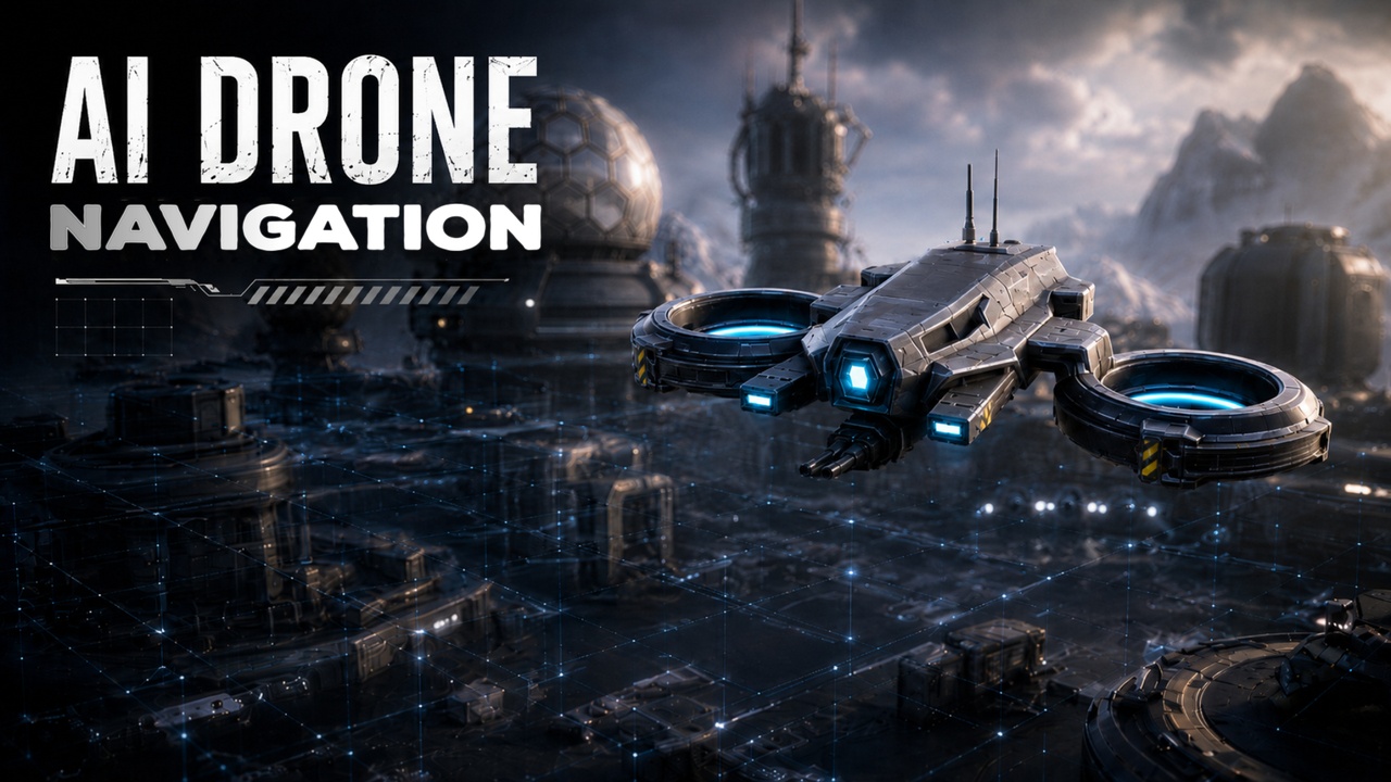 Media 1 for listing 3D AI Drone Navigation