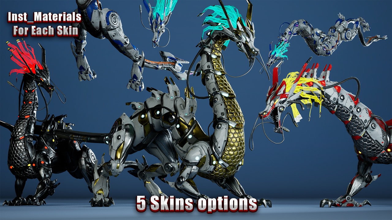 Media 1 for listing Sci-Fi Dragon