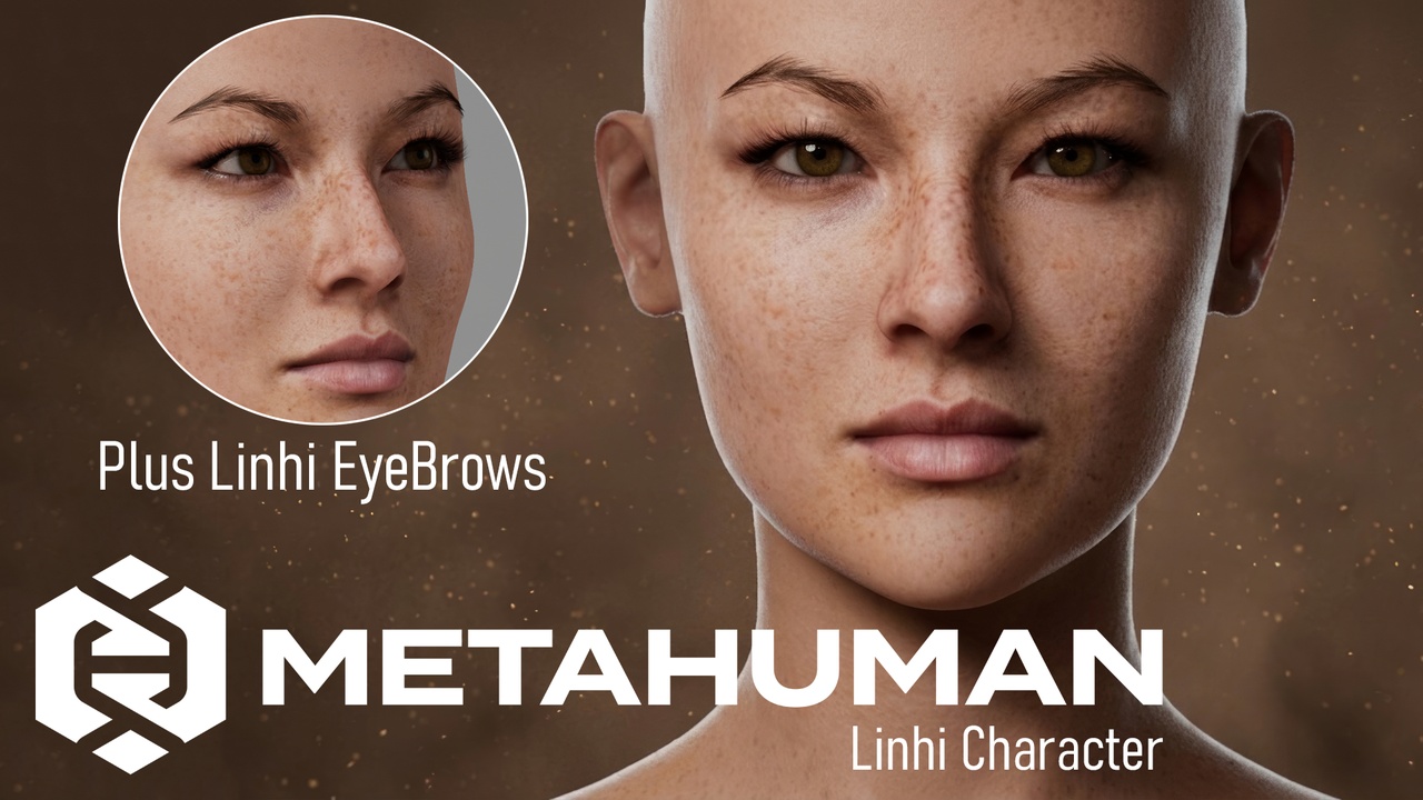 Media 1 for listing MHC: Linhi | Metahuman Character Preset