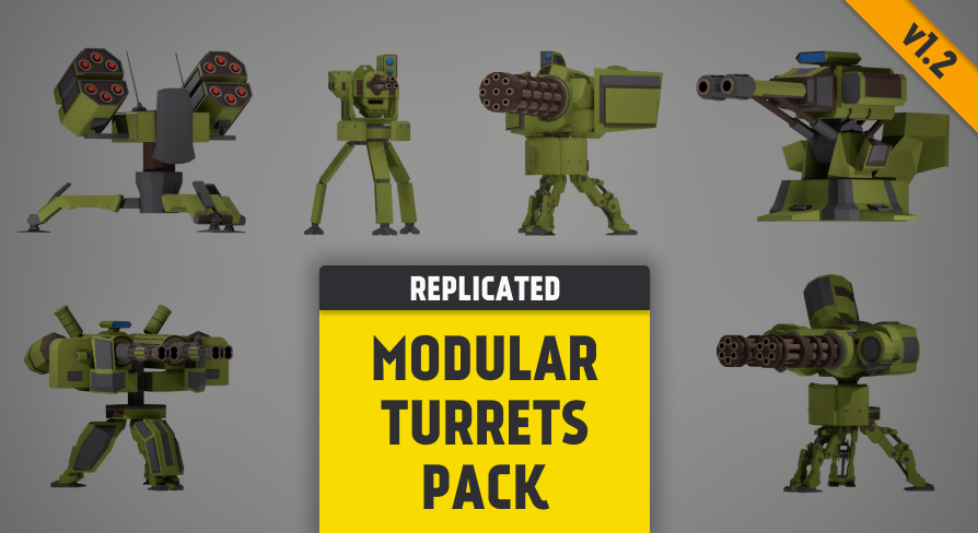 Modular Turrets Pack