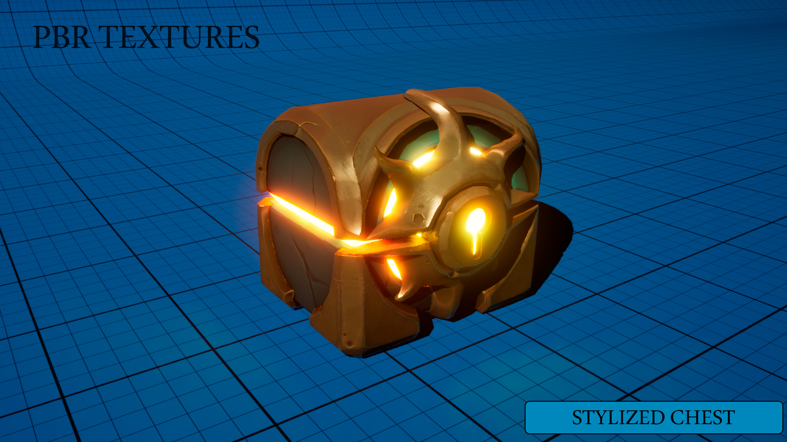 Stylized Chest 1 - Animated & Textured | Fab