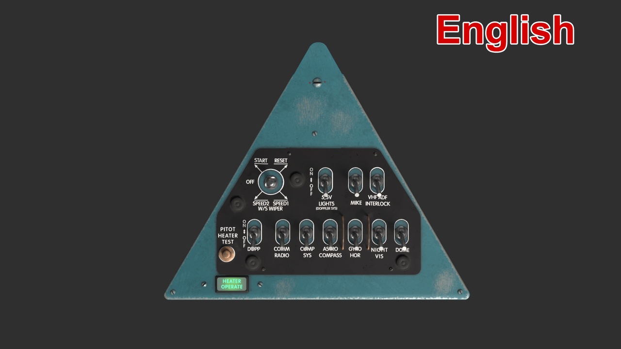 Media 1 for listing Mi-8MT Right Triangular Panels Board (248)