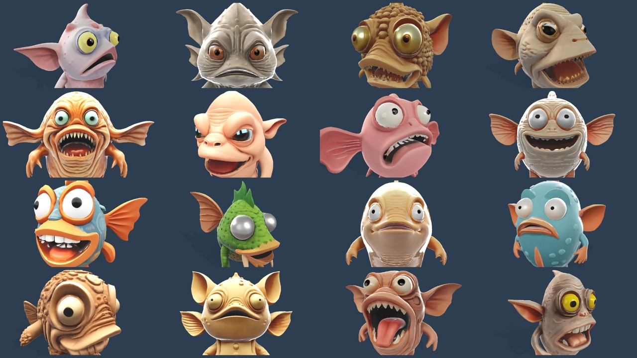 Media 1 for listing WhimsiFish AI Creature Collection