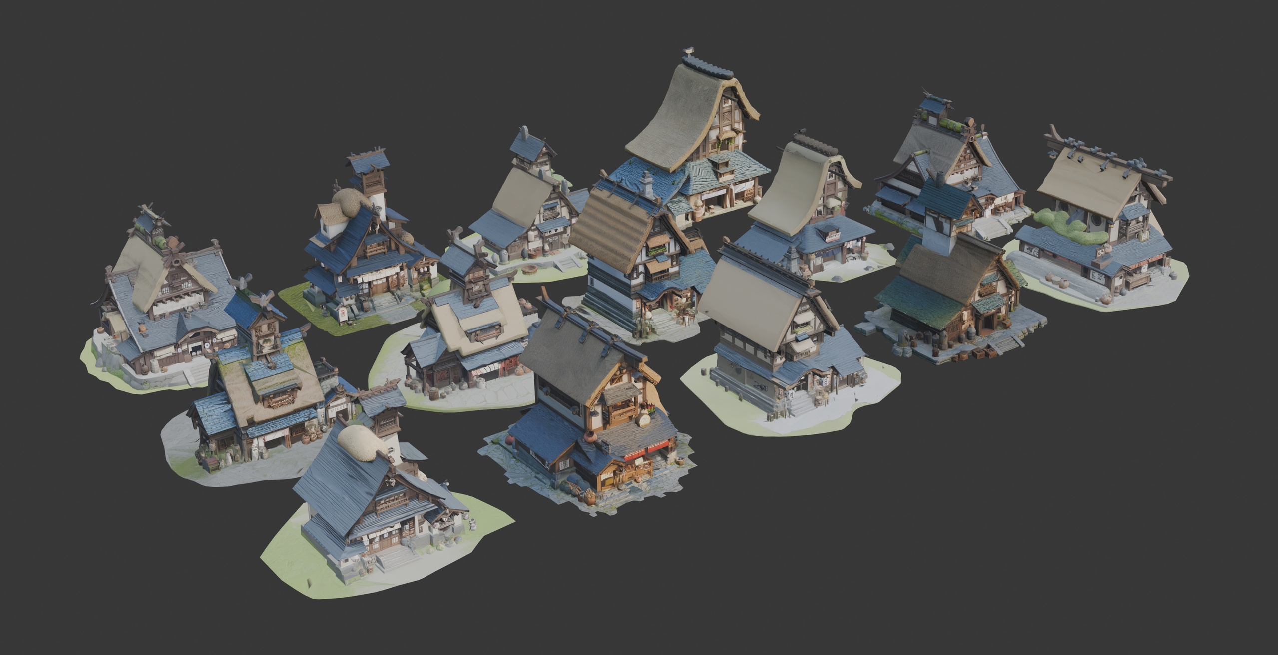 Media 1 for listing Fantasy Architecture Set 30