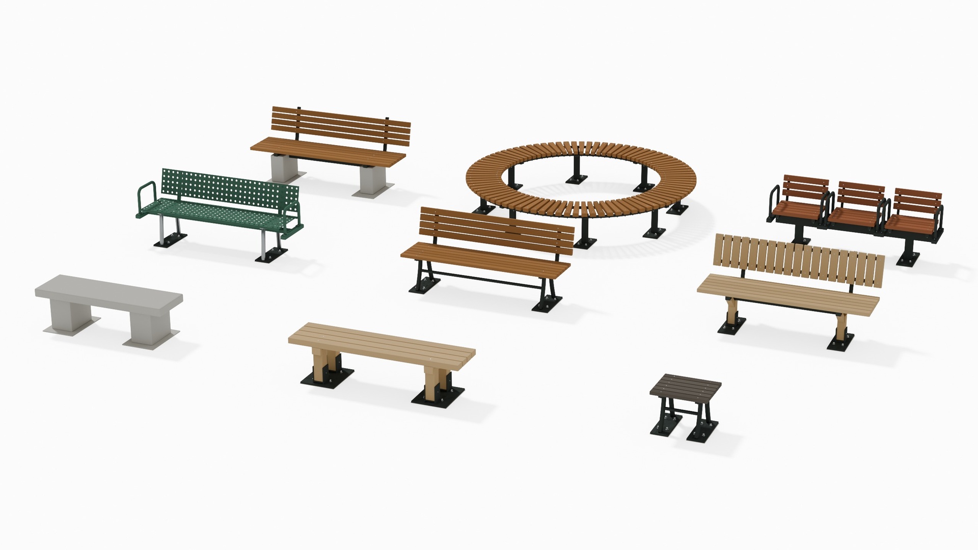 Media 1 for listing Japanese Park Benches - 99