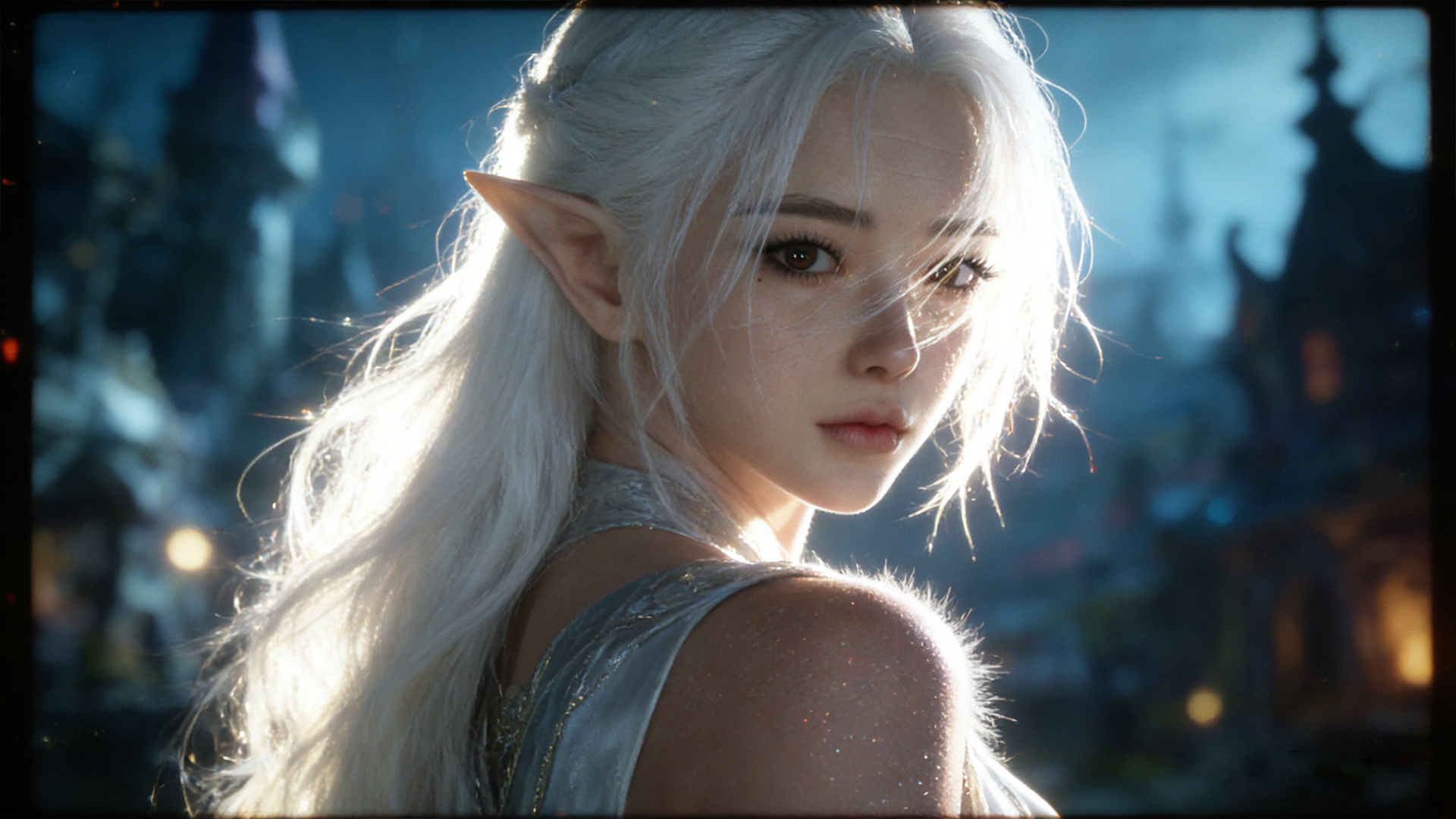 Editable Fantasy Elf Queen Metahuman - Isabella.Soft as petal, sharp as ...