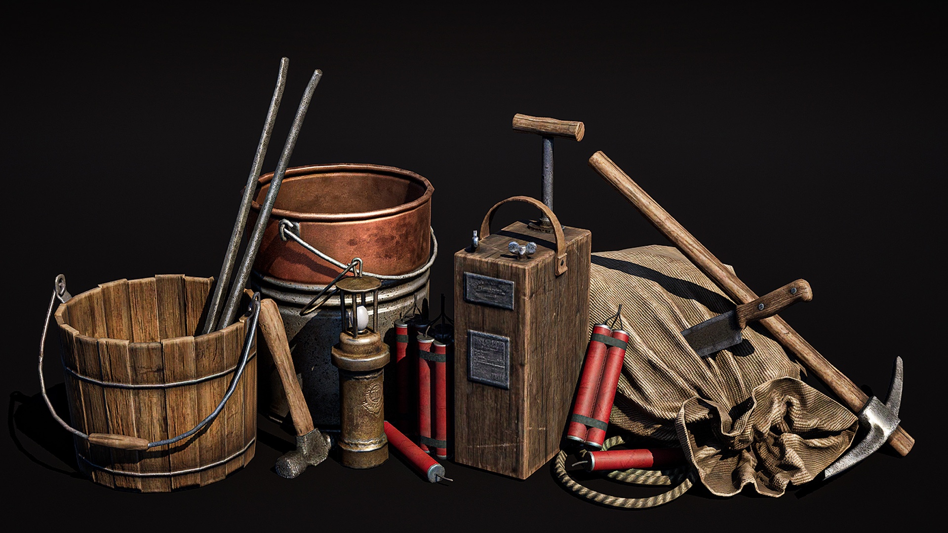 Media 1 for listing Old Mine Tools Pack