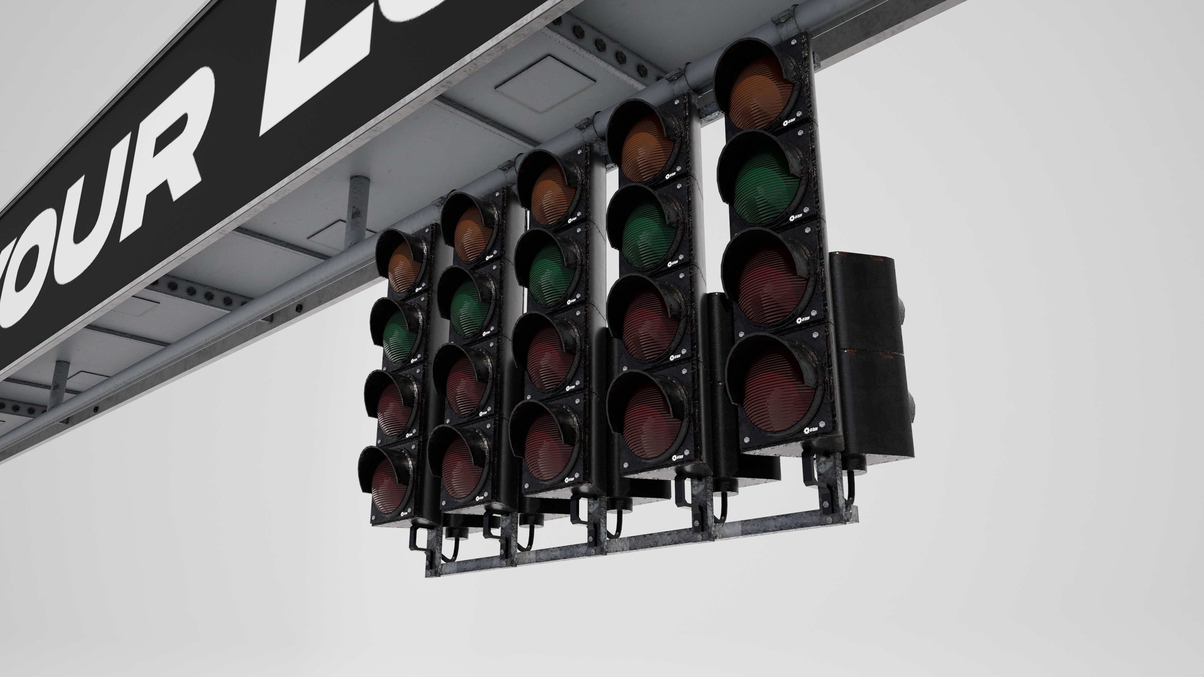 Staging Light Racing's Customizable Racetrack Starting Light | Fab