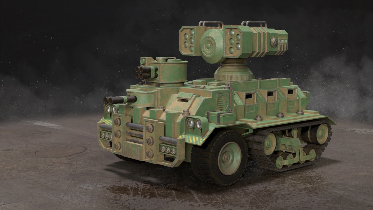 Media 1 for listing Half-track APC-1-Forest-Dirty