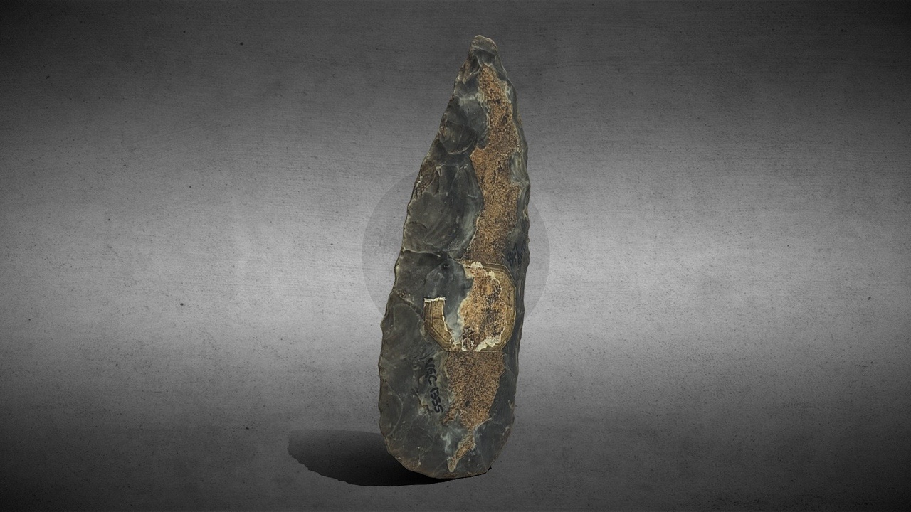 Media 1 for listing Mesolithic Danish knife: 1335 VGC