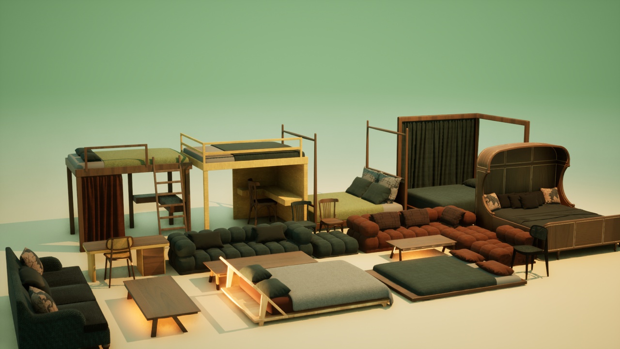 Media 1 for listing Furniture & Bedroom Pack