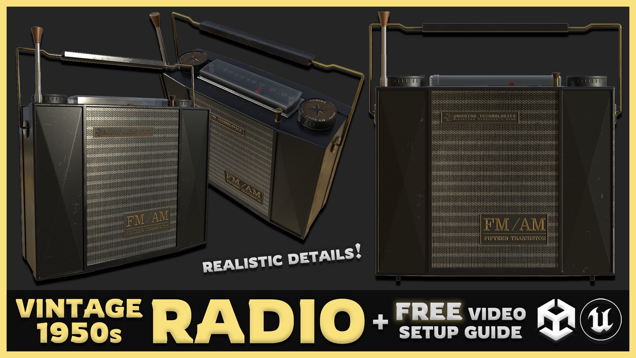 Media 1 for listing Vintage 1950s Radio