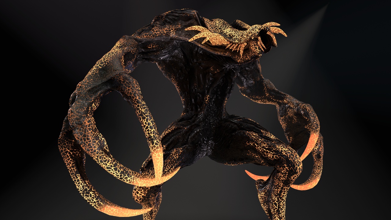 Media 1 for listing Sci-Fi Alien Monster - Snake