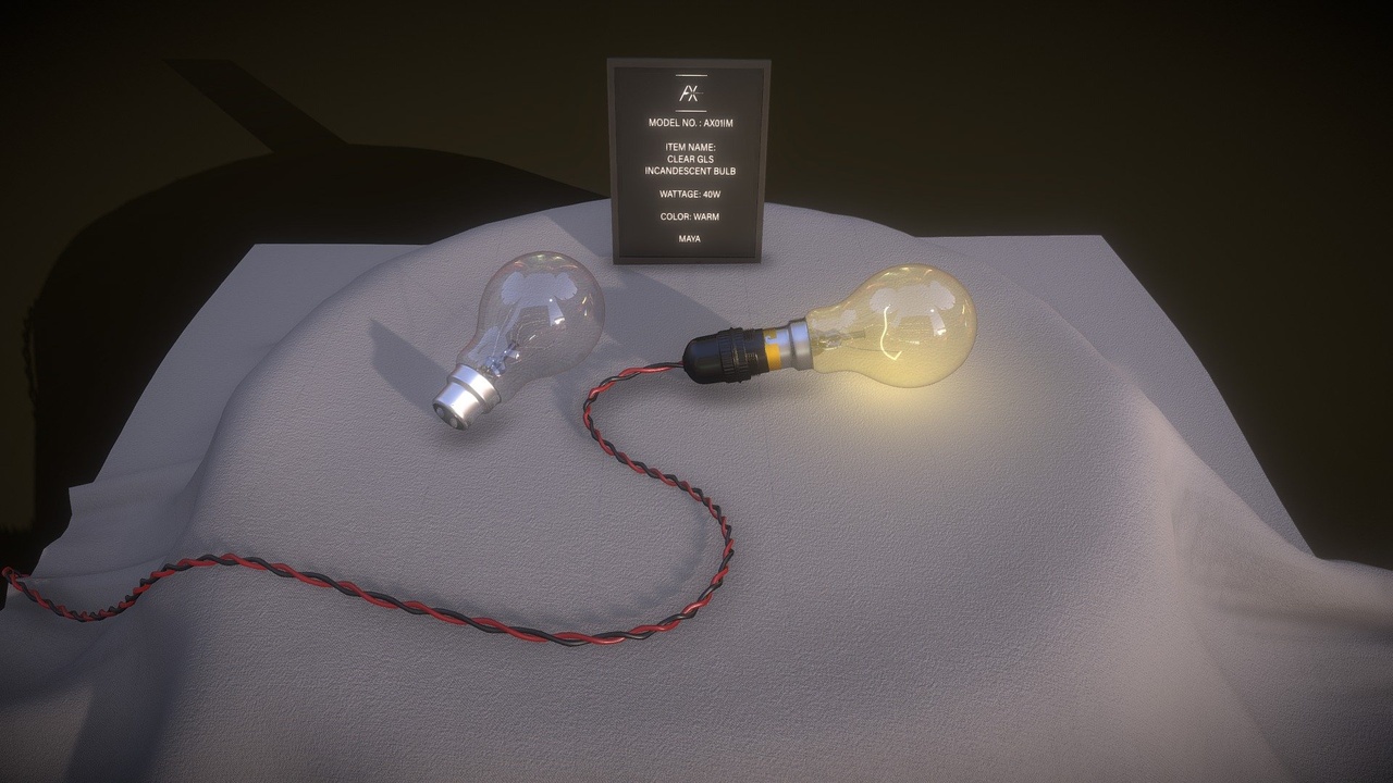 Media 1 for listing BULB  AX01IM Clear GLS Incandescent