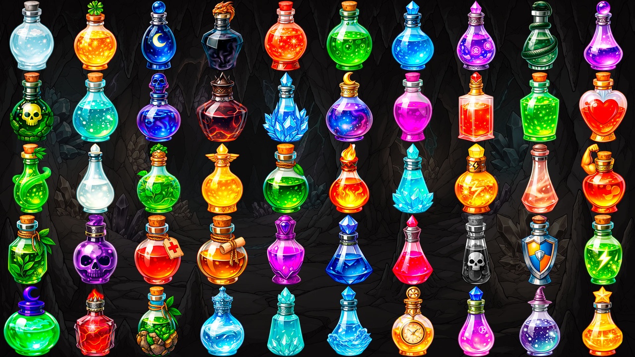 Media 1 for listing Magic Potion Icons