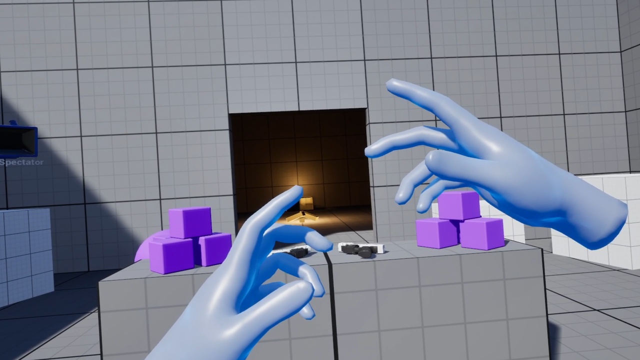 VR Hand Pose Detection & Interaction System (UE5, Blueprint, No ...