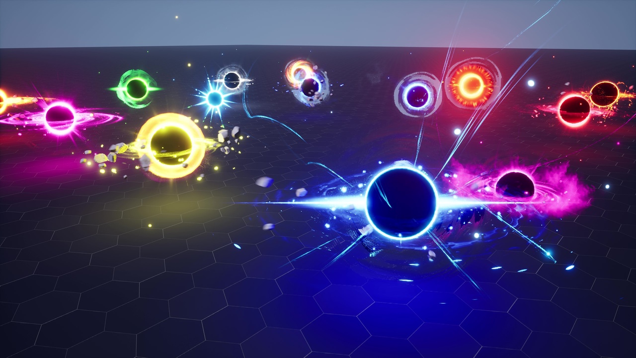 商品 Black hole VFX Bundle 的媒体 1