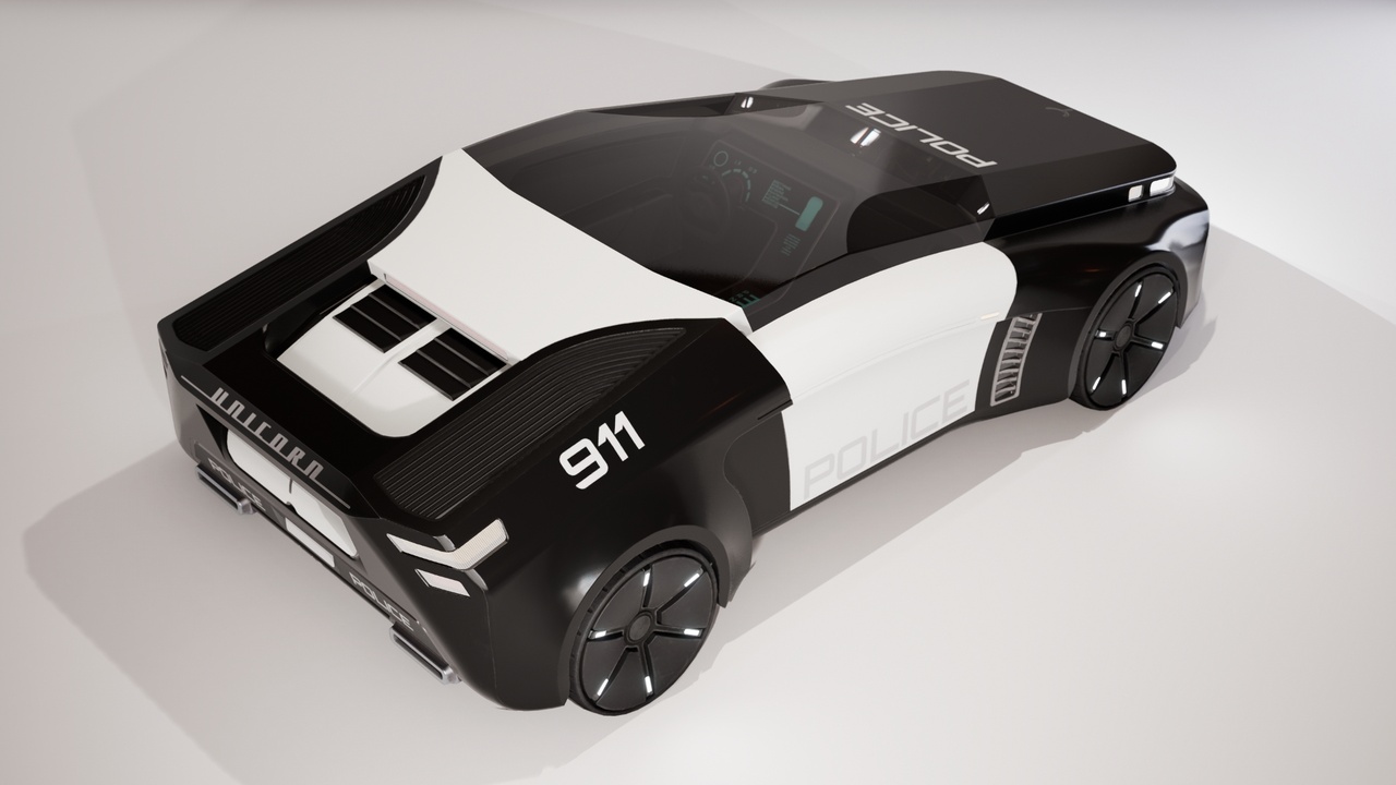 Media 1 for listing Sci-Fi Car 1