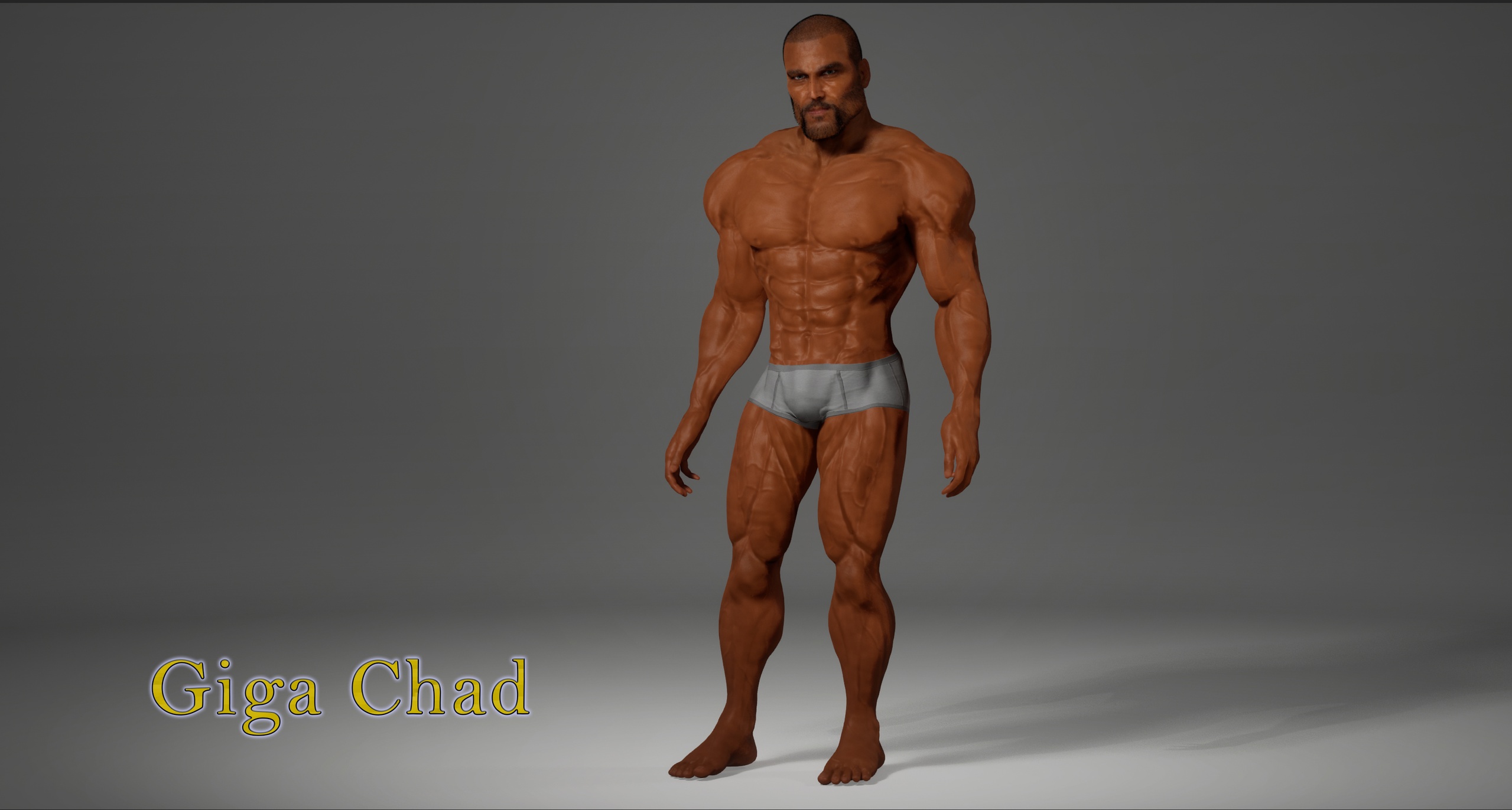 Custom Metahuman: Giga Chad ilanı için 1. medya