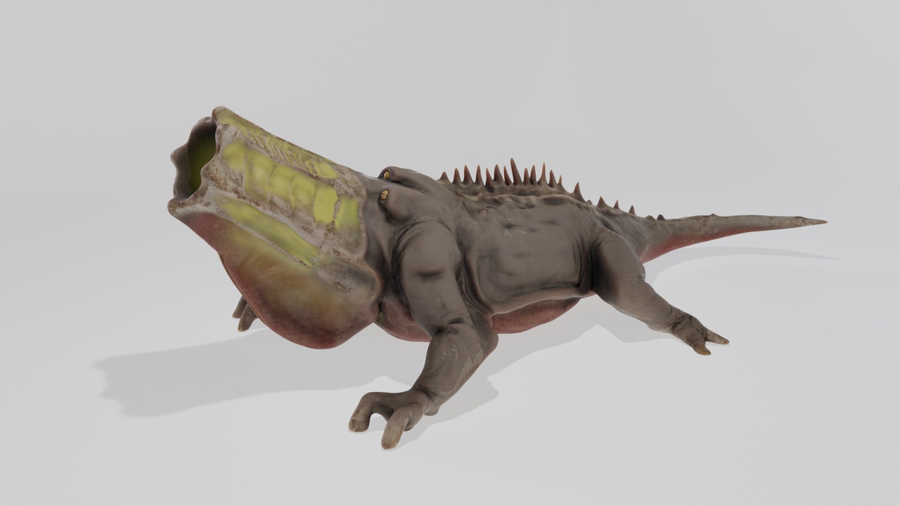 Media 1 for listing Cannon Lizard Monster