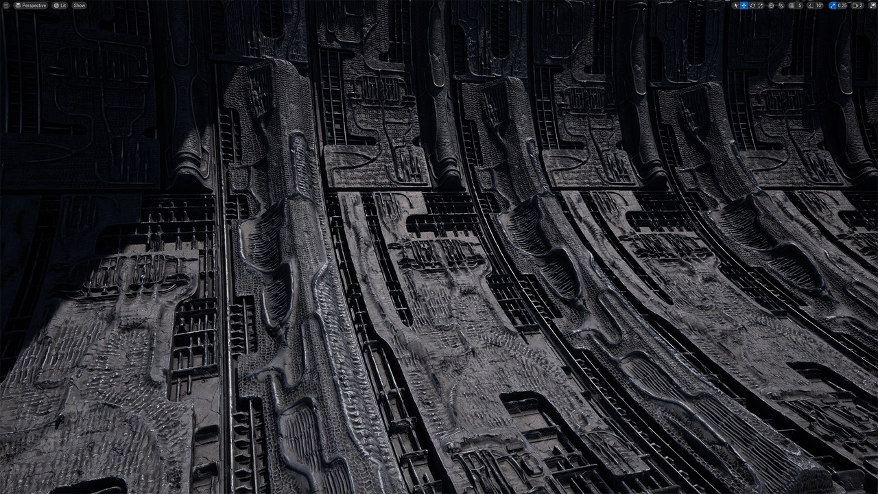 Media 1 for listing Ancient Sci-Fi Walls VOL2