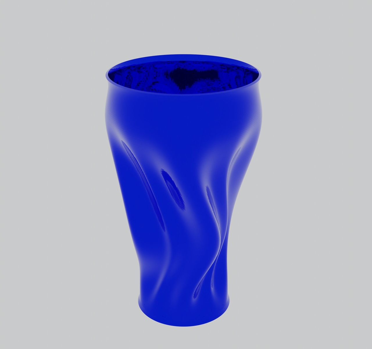 Media 1 for listing Twisted Wavy Vase