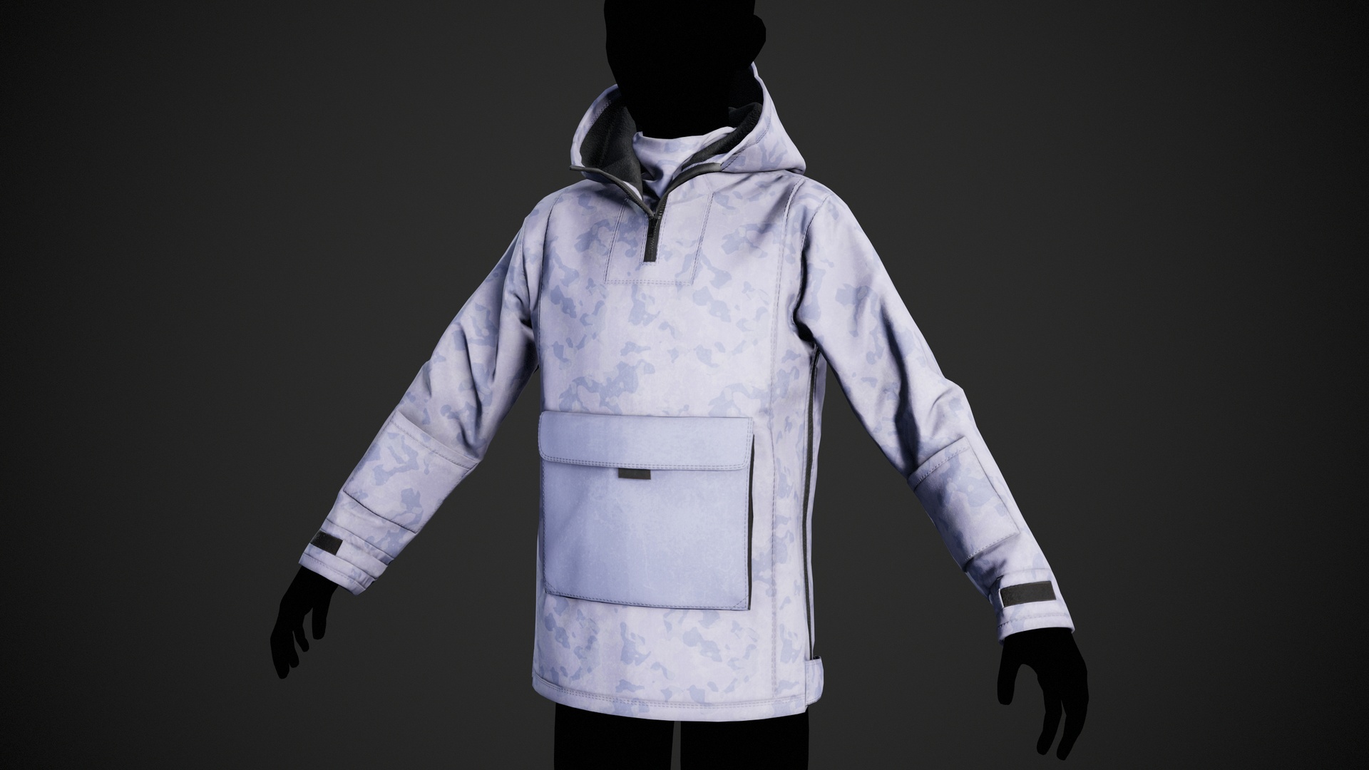 Multimedia 1 dla listy Purple Camo Anorak Jacket