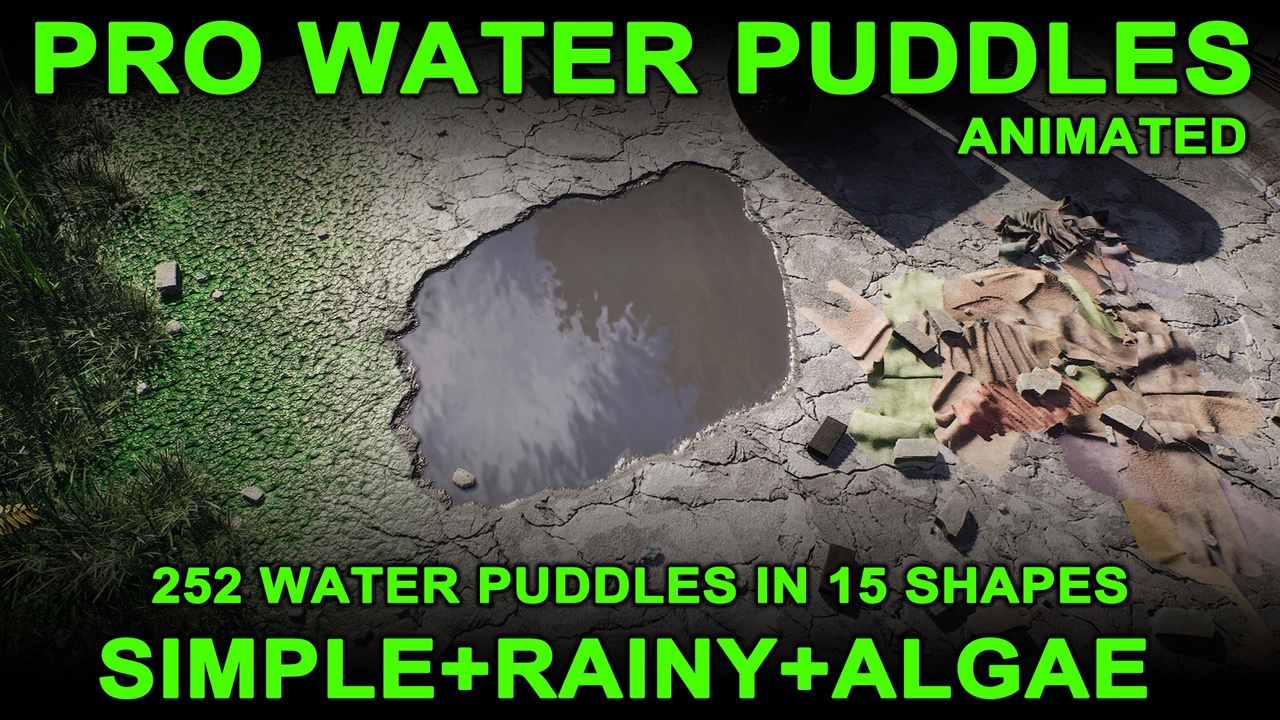 Media 1 for listing PRO WATER PUDDLES