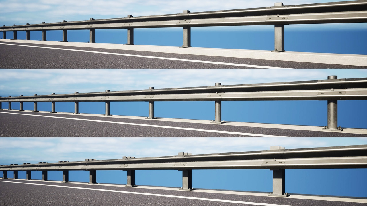 Media 1 for listing Modular Roadside Guardrail System
