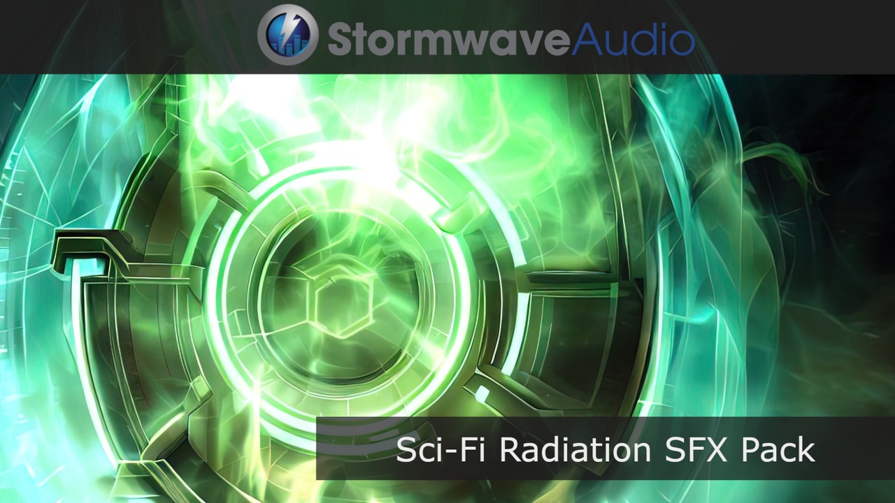 Media 1 for listing Sci-Fi Radiation Sound Effects Pack
