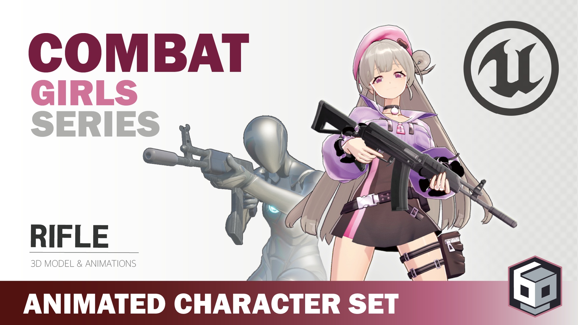 Media 1 for listing CombatGirlsRifleCharacterPack