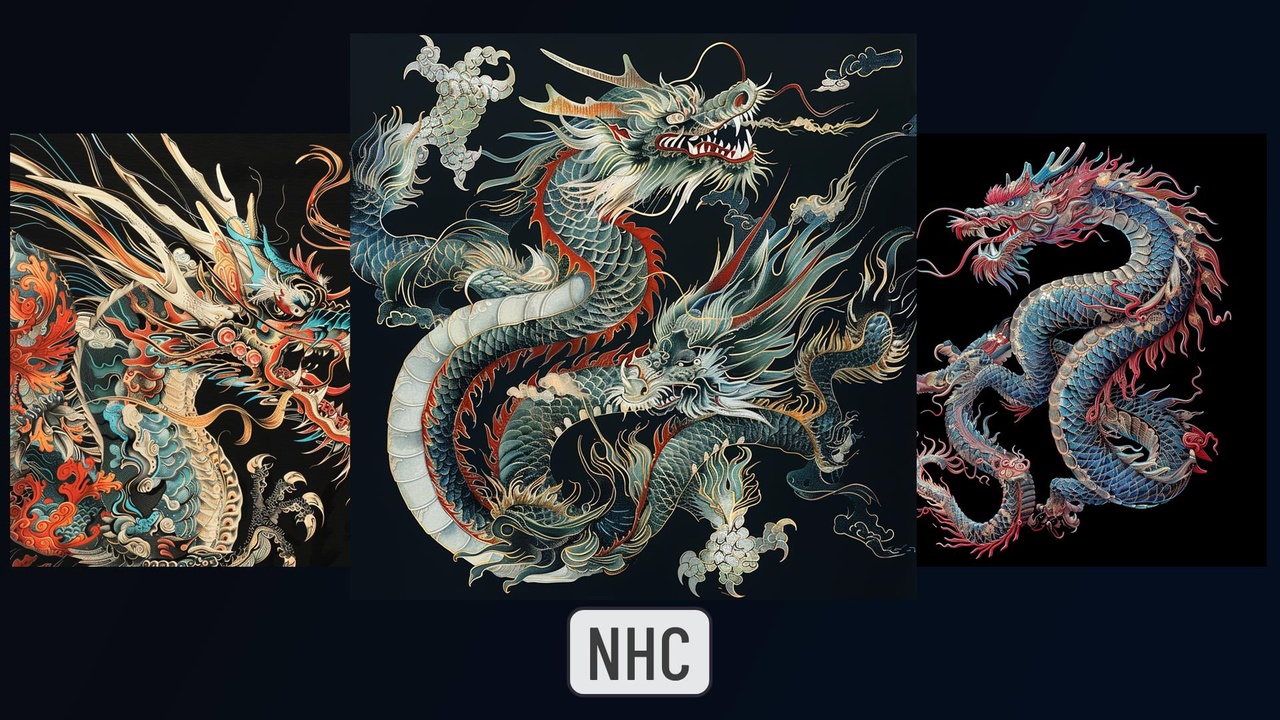 Media 1 for listing NHC - Asian Dragons Pictures