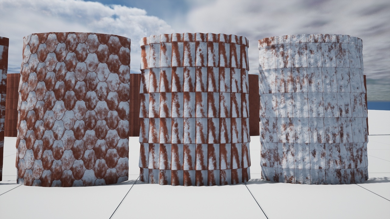 File multimediali per l'articolo Roof Tiles 4K: 1