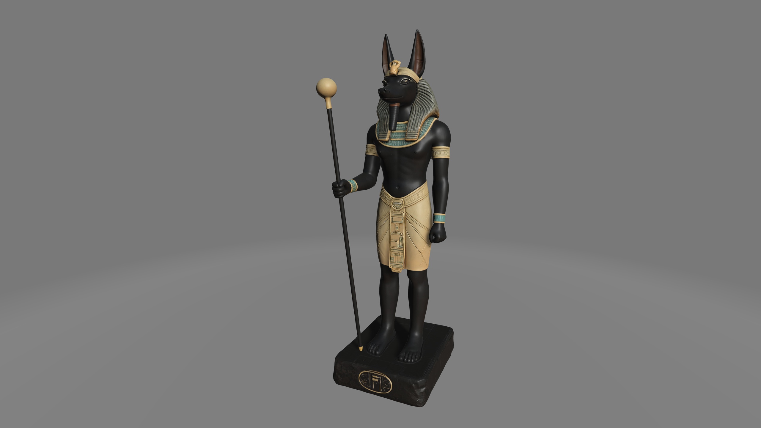Media 1 for listing Ancient Egyptian Anubis Statue