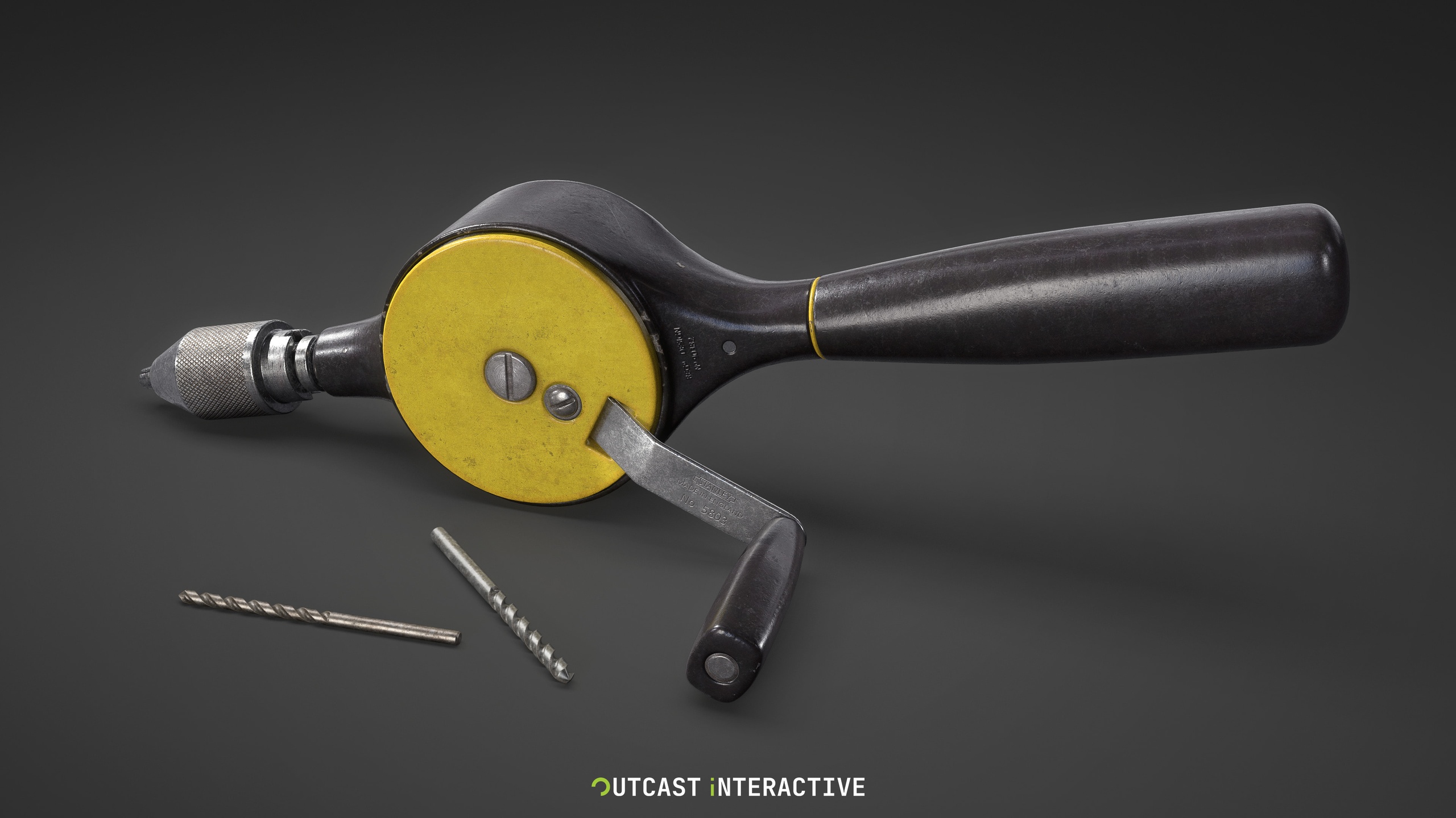 Media 1 for listing Hand Tool - Hand Drill 05 - PBR Game Ready