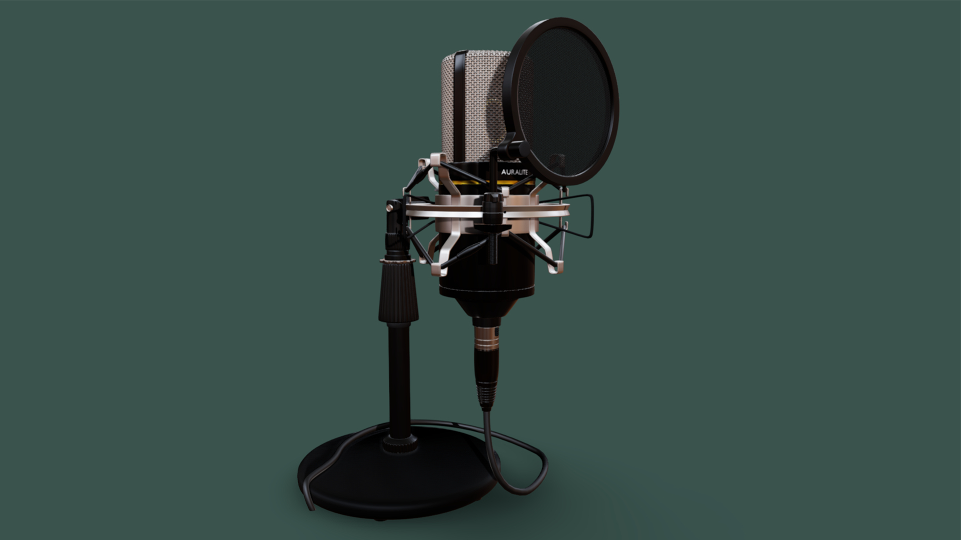 Studio Condenser Microphone – UE5 Recording / Podcast Prop | Fab